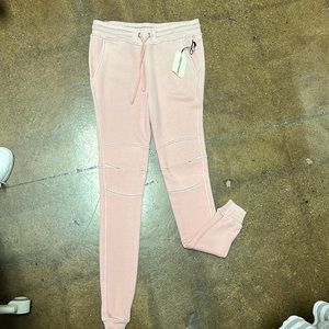 Cotton Citizen Skinny Motto Sweatpants Pink size Small